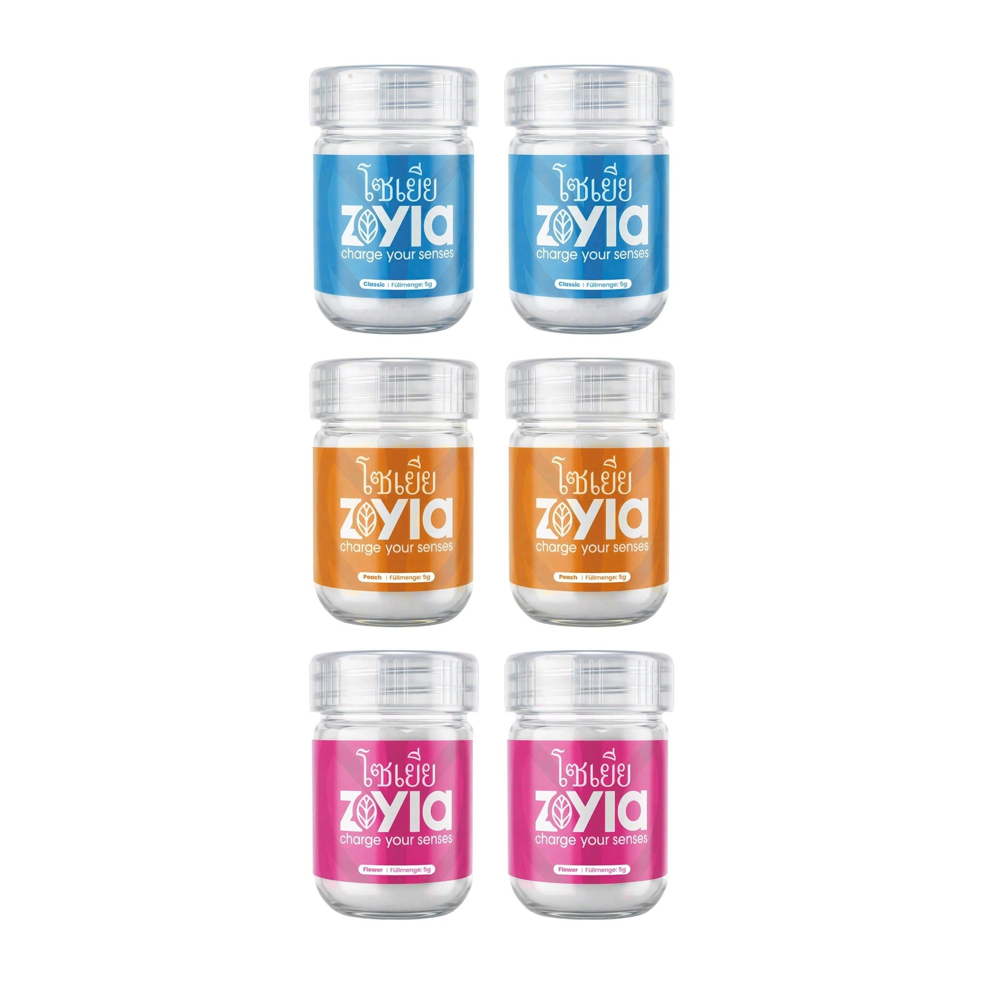 Natürliches Frischeprodukt von Zoyia für unterwegs